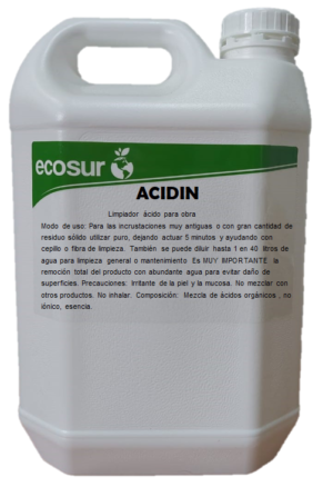ACIDIN - Limpiador de obra